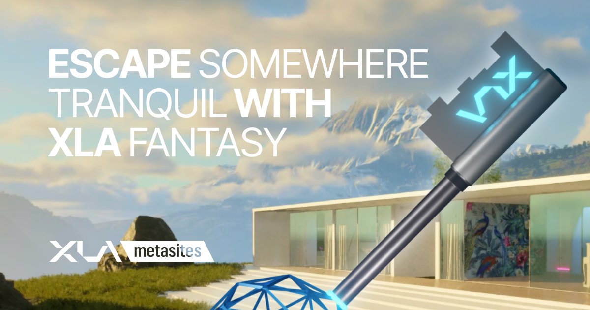 Have you seen the new #FantasyXLA space?

Immerse yourself in nature &amp; breathtaking views with snow-capped mountains &amp; cherry blossom trees.

Claim your Metasite now &amp; receive a Key 🗝️ - First 500 users get access to exclusive custom homes!

👀👉 x.la/fantasy