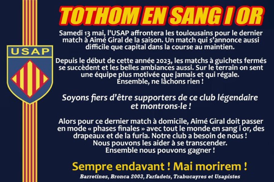 Penya Les us@pistes (@usapistes) on Twitter photo 