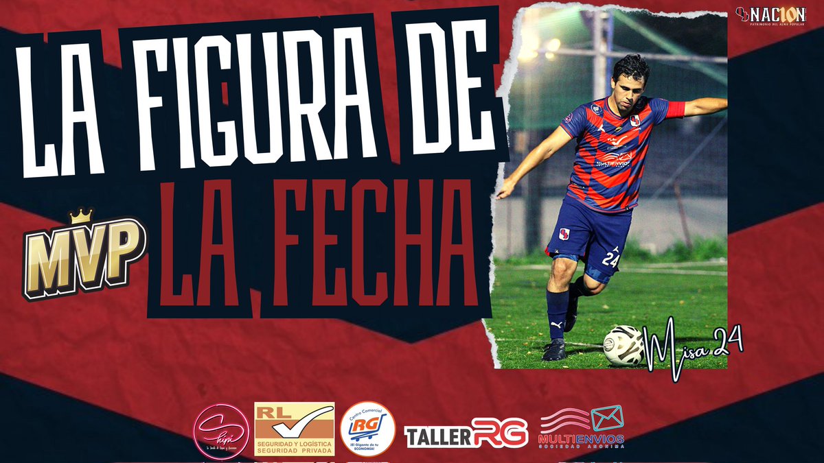 Capitán de la jornada,  autor del gol más rápido de la <a href="/ligadetuiteros/">+Liga Slots del Sol</a> 💫
#LaFiguraDeNación 🔵🔴🌪
<a href="/misamarecos/">Misael Marecos</a> 🎩