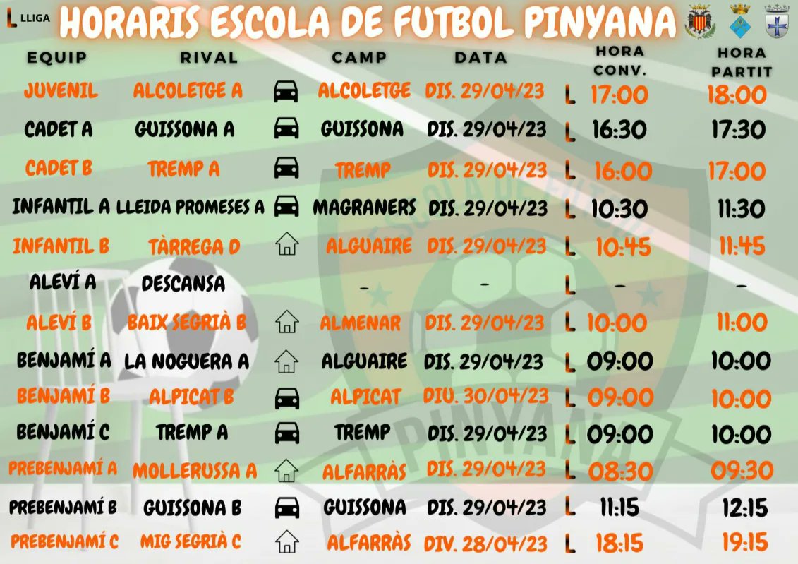 EscolaFutbol Pinyana tweet media