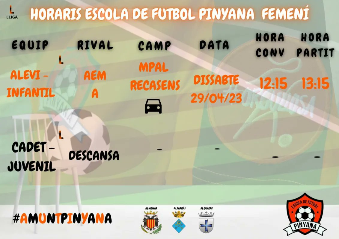 EscolaFutbol Pinyana tweet media
