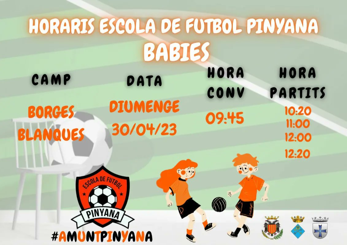 EscolaFutbol Pinyana tweet media