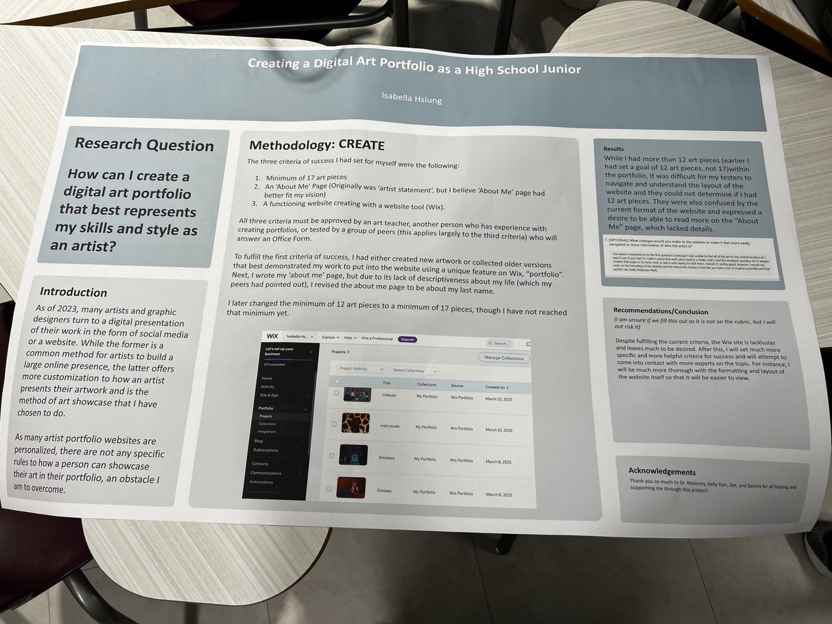 KMaloneySTEM's tweet photo. The.very.first @IAFultonSchools #pinnacleproject #Innovate #IAShowcase poster is printed yay. Thank you @Mrs_Bongi https://t.co/Rllp7jbWj5