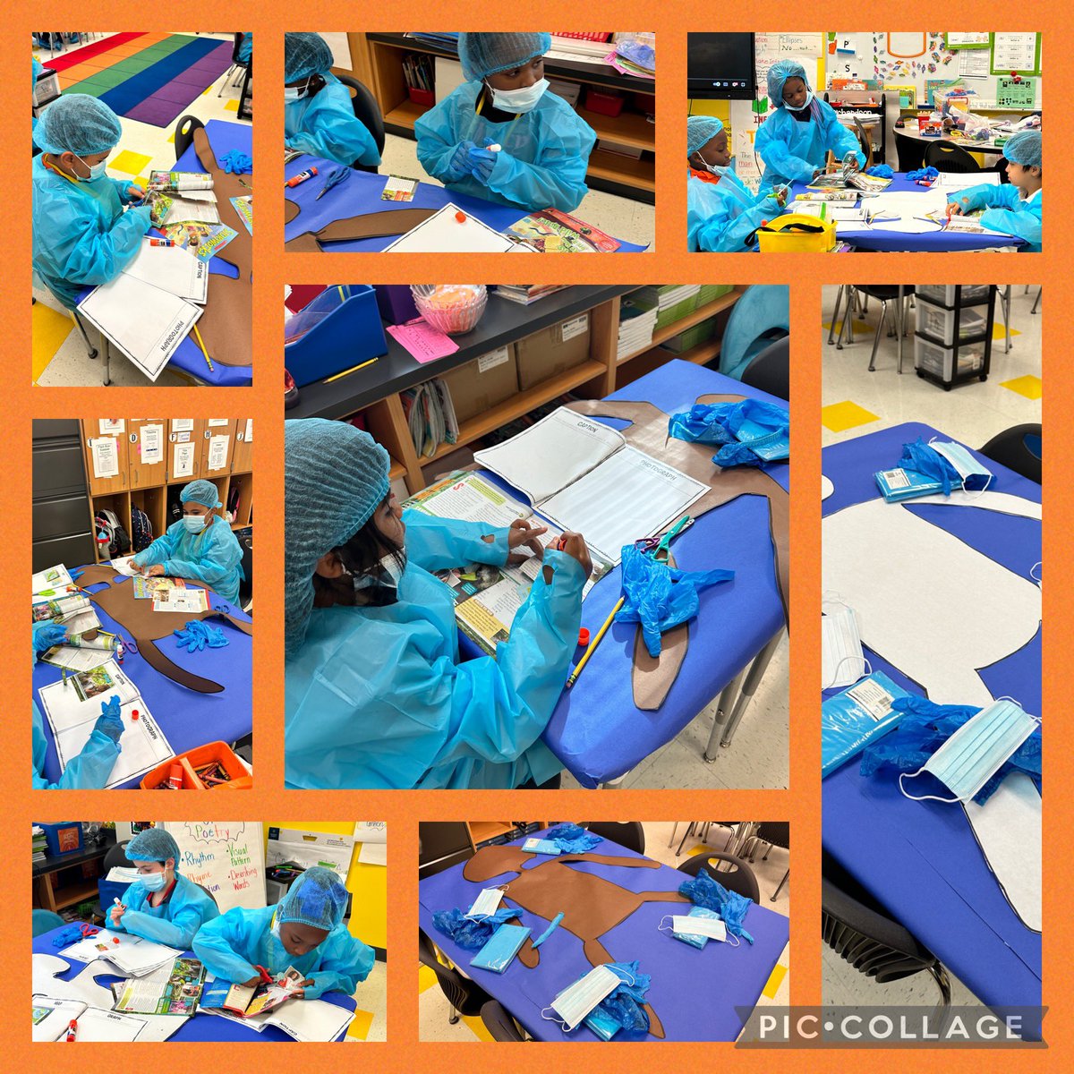Our second grade surgeons were hard at work finding text features to save their patient! #TextFeatureSurgery <a href="/richrichie927/">Kimberly Richardson</a> <a href="/lockhartES/">Lockhart Elementary</a>