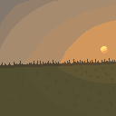 A very simple #meadow for <a href="/Pixel_Dailies/">Pixel Dailies</a> #pixel_dailies #pixelart