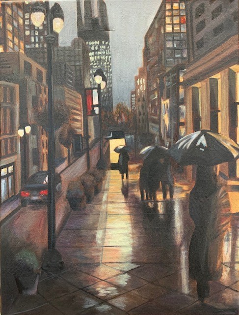 Where is everyone going?  The Maine-Endwell annual Senior High School art show!  See great art, get some ice cream at the social, enjoy our orchestra!  Tues. May 16th 5-7PM in the Gymnasium at the HS.