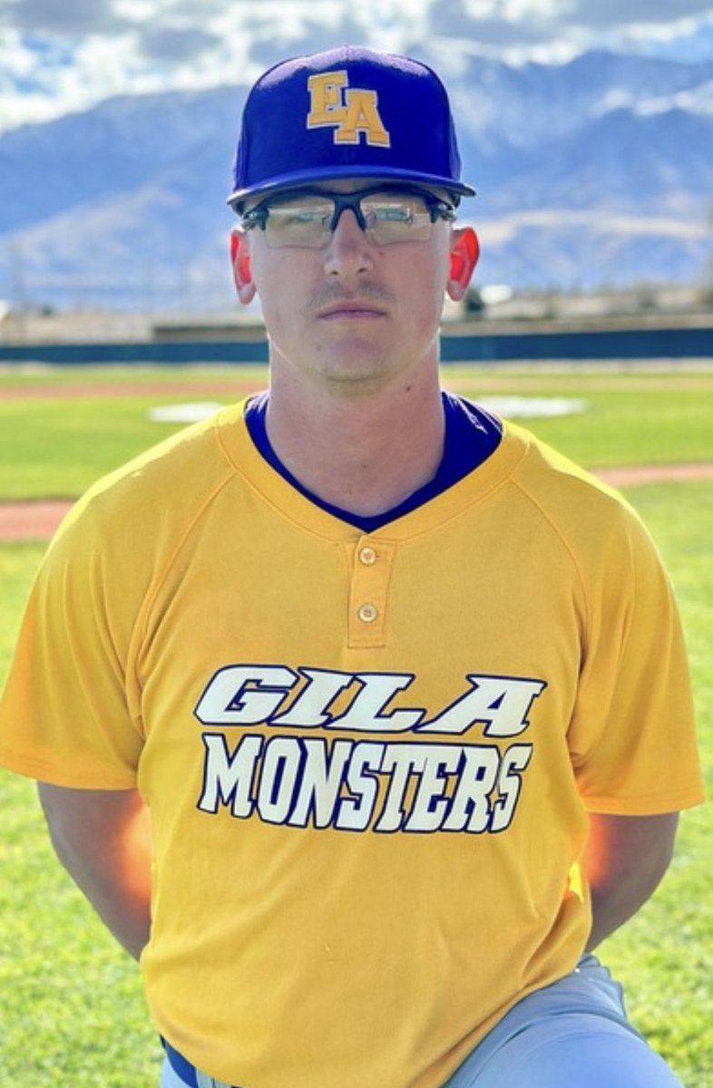 Eastern Arizona Baseball (@eastern_arizona) on Twitter photo ACCAC DI POTW
Braden Gluth - The Sophomore allowed just five hits and zero runs in seven innings pitched to lead the Gila Monsters to a 2-0 victory over Central Arizona. He also had five strikeouts and earned the win to improve to 8-2 on the year.
<a href="/braden_gluth/">Braden Gluth</a>
<a href="/CU_Baseball/">Creighton Baseball</a> ACCAC DI POTW
Braden Gluth - The Sophomore allowed just five hits and zero runs in seven innings pitched to lead the Gila Monsters to a 2-0 victory over Central Arizona. He also had five strikeouts and earned the win to improve to 8-2 on the year.
<a href="/braden_gluth/">Braden Gluth</a>
<a href="/CU_Baseball/">Creighton Baseball</a>