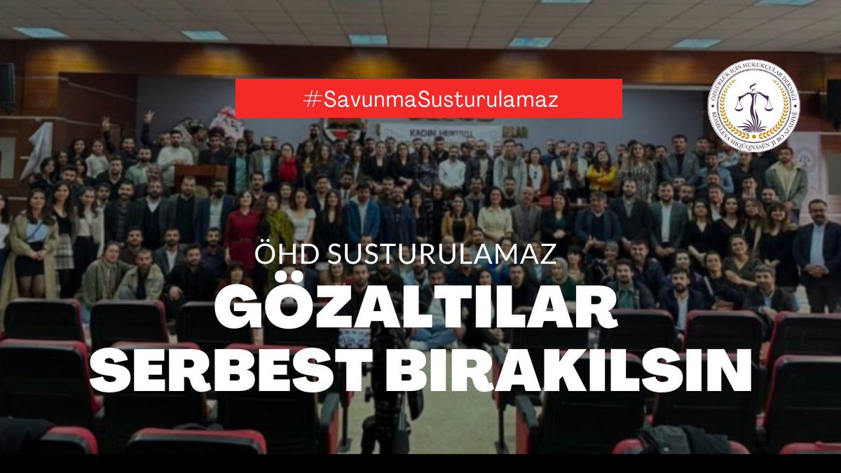 ozersabih's tweet photo. Arkadaşlarımız serbest bırakılsın. #SavunmaSusturulamaz https://t.co/zUmuGsxmVf