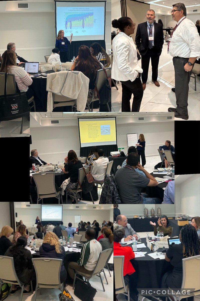 MiamiLEARNS's tweet photo. Region & district leaders, administrators & teacher leaders at #MiamiLEARNS schools collaborate @hgse Pillars of Excellence Institute π« #LeadershipMatters #BuildingACommunityofLearners @mdcps_profdev @rwimberly67 @millygonzalez22 @MDCPS_HCMChief @SuptDotres https://t.co/8DjNIYt8w1