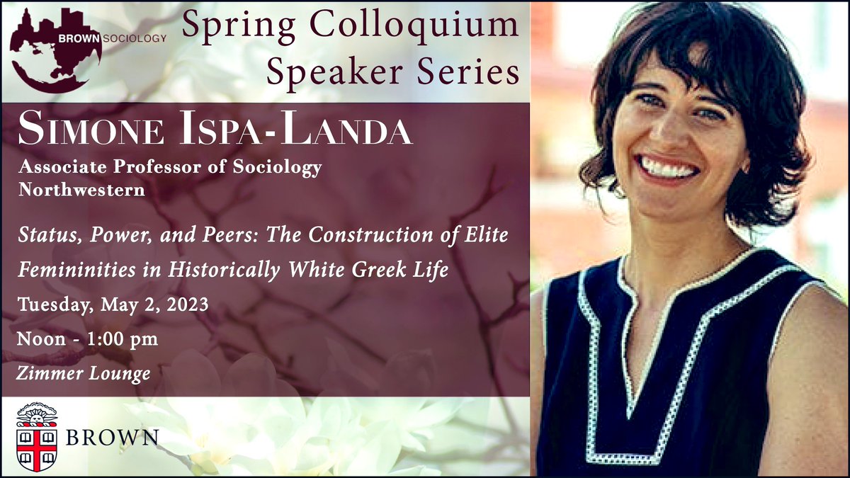 Sociology@Brown tweet media