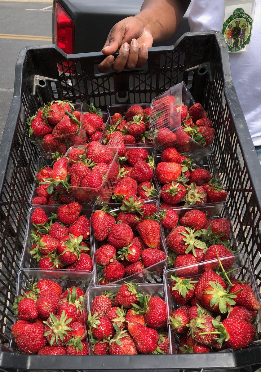 Local sweet strawberries have arrived! Oh, they smell divine and are sweet tasting, too.