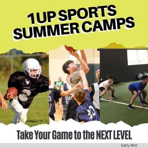 1UP Summer Camps Early Bird Discounts End on 4/30th! Led by Football Coaches, Pro and College Athletes! Skills Training, Speed &amp; Strength. conta.cc/3n7lhwr