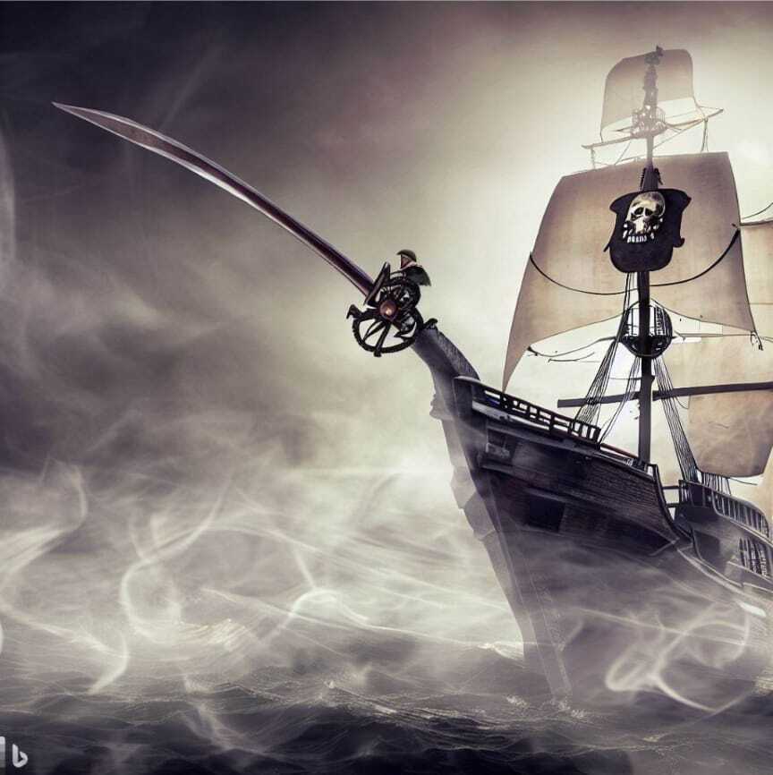 paulsimonwest's tweet photo. Artificial intelligence getting ready for the weekend. Firing up pirate mode! https://t.co/GEXmxwzbjz https://t.co/huIu1usXxX