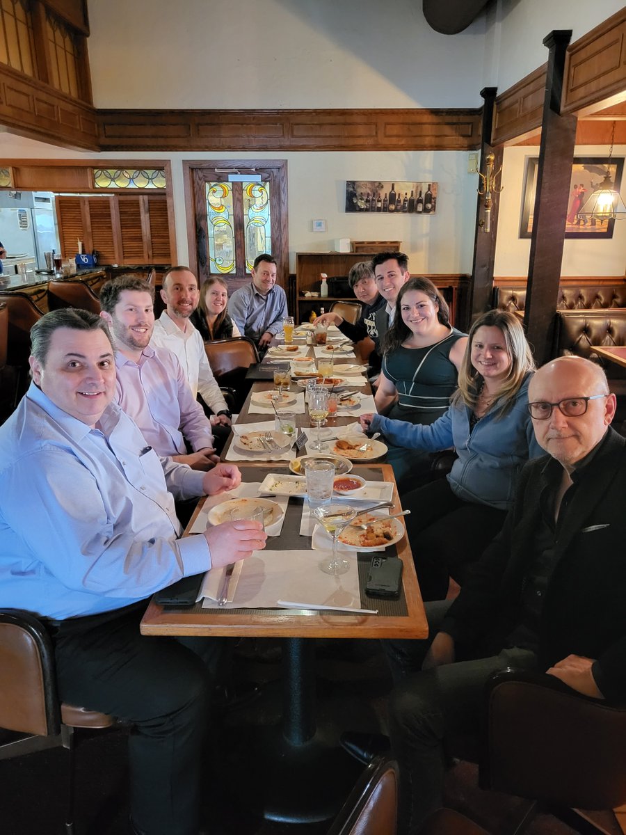 DLA_Plus's tweet photo. We’ve been busy with a number of exciting projects here at DLA+, but it's nice to also take some time to catch up with co-workers outside the office. We did so earlier this week during our April Happy Hour! See any familiar faces? #funwithcoworkers #happyhour #workfun https://t.co/0rPB0vMIVv