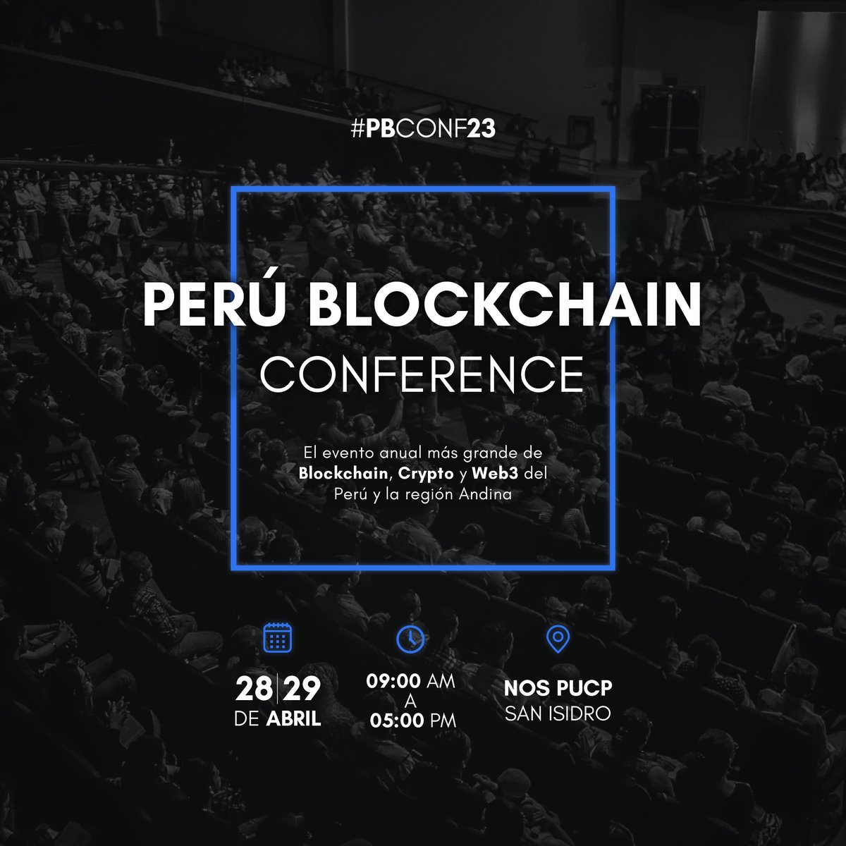 fintechlab_la's tweet photo. (1/3) #SORTEO 🥳

¿Quisieras ganarte una de las tres entradas GRATIS para el Perú Blockchain Conference 2023 🚀?

Solo debes seguir estos pasos: https://t.co/uvlhs9NZn1