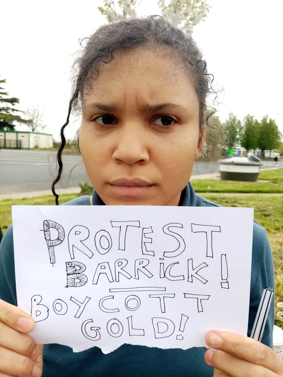 BravoMilagro1's tweet photo. In Solidarity with communities affected by BARRICK GOLD Corporation’s #LEGAL #GOLD #MINING!
#LOSS OF BIODIVERSITY
#TOXIFICATION OF WATER WITH MERCURY &amp; CYANURE!
The Earth &amp; peoples lives matter!
#ProtestBarrickGold!
#WATERisLIFE!
#BoycottGOLD4IndigenousPeoples!
#Boycott4Wildlife! https://t.co/s4zv54Cw2d