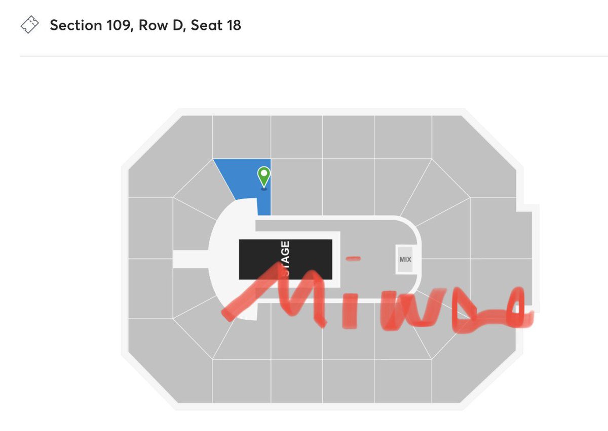 Mayy_Whisper's tweet photo. WTS Agust D | SUGA | Yoongi 5/3 WED Day 1 Chicago Rosemont Allstate Arena for face value
Section 109, Row D, Seat 18
🏷️ wts agust d suga yoongi 5/3 chicago allstate arena
#sugatickets #AgustD_SUGA_Tour #SUGA_AgustD_TOUR #AgustD #wtsagustd #yoongi #wts #wtsbts https://t.co/cCZ2ckmTds
