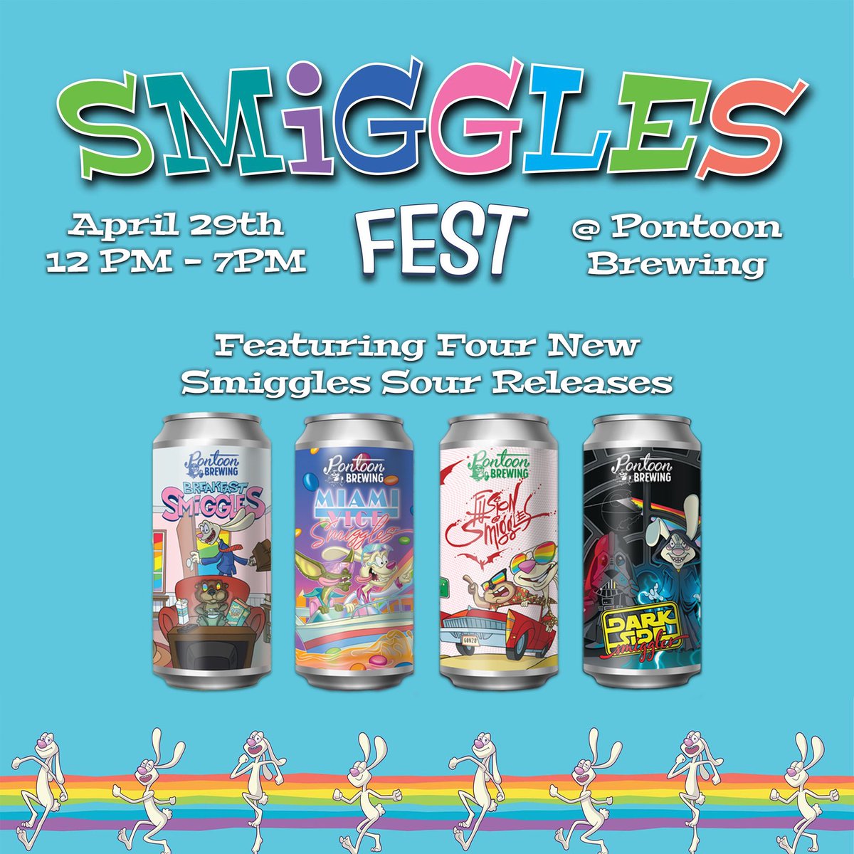 SandySpringsHT's tweet image. This Saturday at Pontoon Brewing is Smigglesfest! They’ll be celebrating the release of four new “Smiggles” themed brews. You don’t want to miss this one! #visitsandysprings #pontoonbrewing