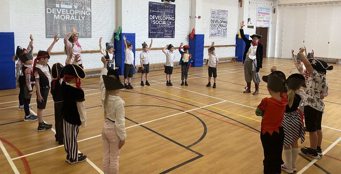 Shiver me timbers! As part of Year 2’s Great Explorers topic, pupils enjoyed a pirate workshop to inspire their creative writing. Aaargh! 🏴‍☠️ #preplife #pirate #inspiration <a href="/BCSPrep/">BCS Prep</a>