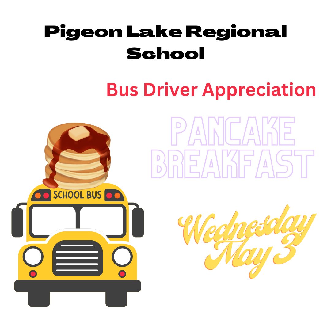 plrs_wrps's tweet photo. On May 3, PLRS will be celebrating Bus drivers and students with a free pancake breakfast. https://t.co/h2pMuUGp9w