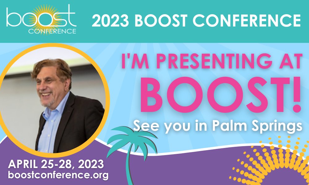 Dr. Noam is happy to be part of the 2023 #boostconference to discuss 'How Do We Know what Youth Are Going Through?'