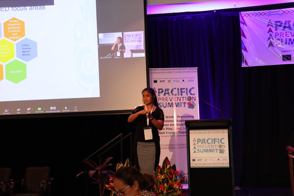 ForumSEC's tweet photo. #PIF recently completed consultations across the #BluePacific on revitalisation of Pacific Leaders Gender Equality Declaration. At #PacPreventionSummit, we hear from #CSOs, faith based orgs, govt officials, sports experts on ways to advance Regional Commitment on Gender Equality https://t.co/0N1VWUhpSJ