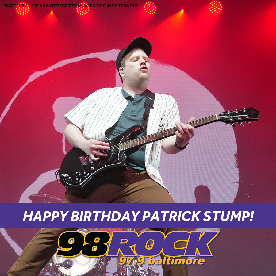 Happy Birthday Patrick Stump! The singer is 39 years old today. 
