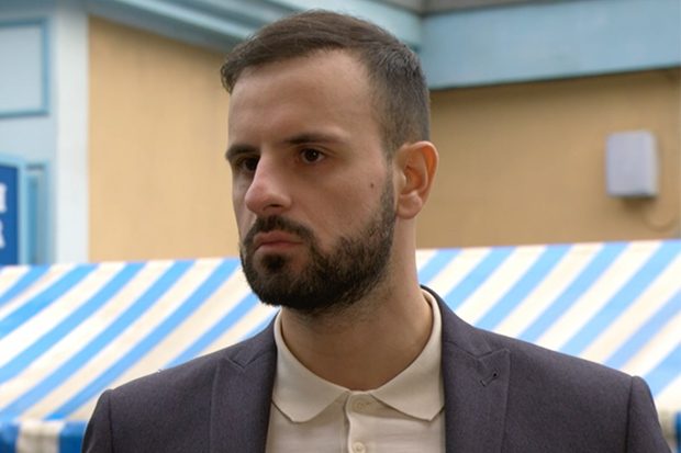 RadioTimes's tweet photo. #EastEnders casts drug kingpin Christos in Ravi and Keanu crime story

https://t.co/I5vPYbq5JH https://t.co/sYRi6iJiQk