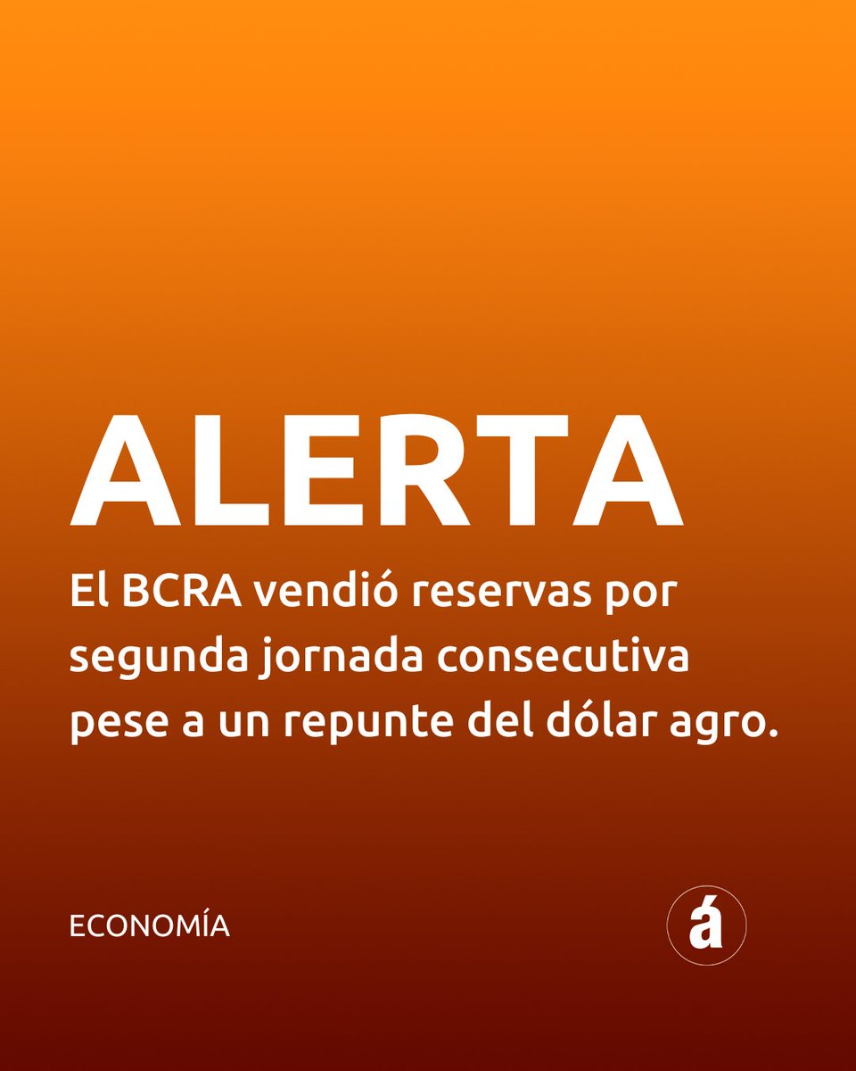 Ambitocom's tweet photo. [ALERTA] Seguí el minuto a minuto del #dólar en https://t.co/wLQDCFnHvs 

#dólaragro #ambitocom https://t.co/CWuVwubdp9