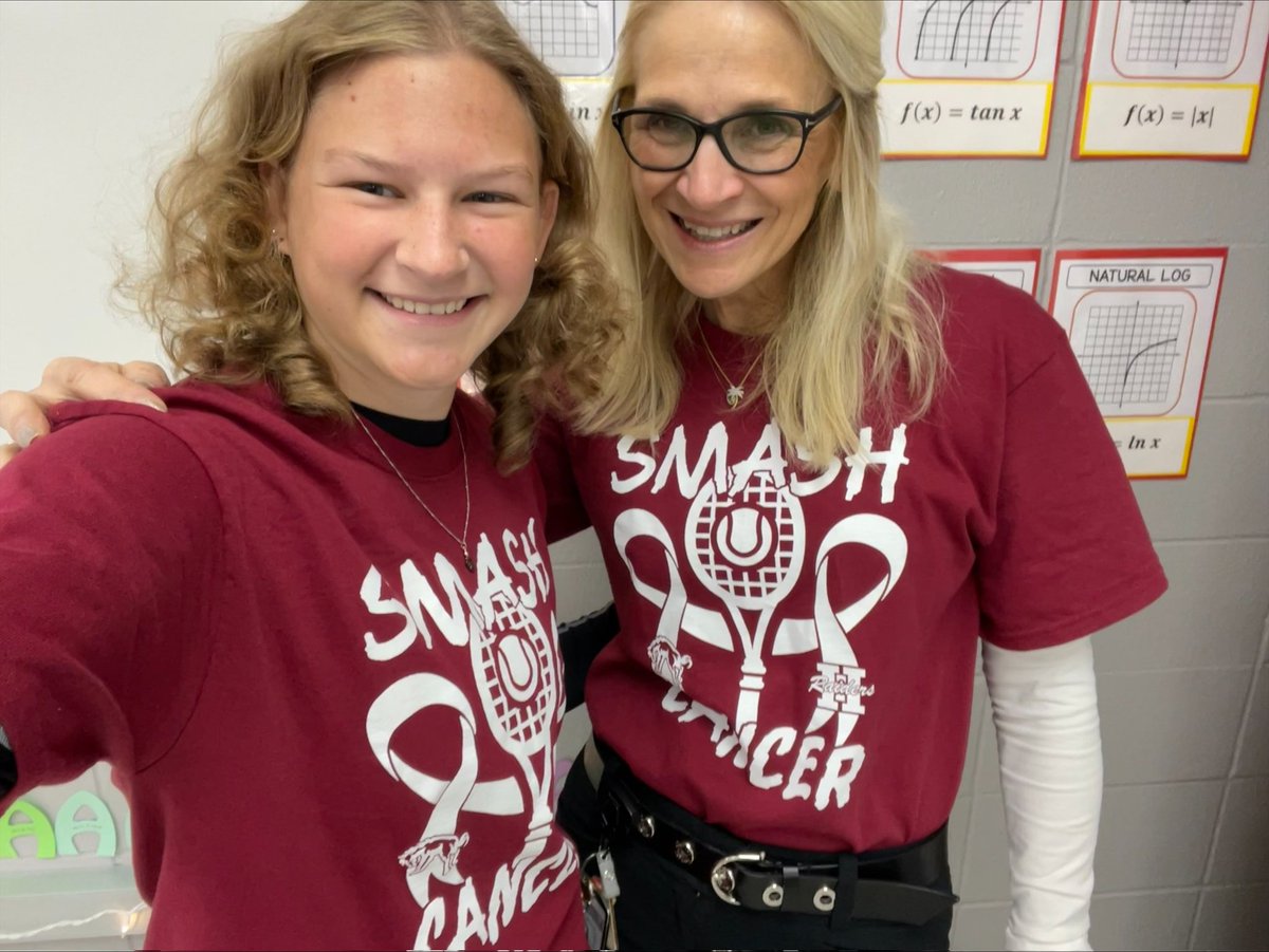 ColonisMath's tweet photo. Twinning! #SmashCancer https://t.co/pmzoUgxzVu
