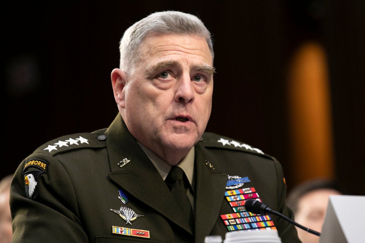 BlkHmmrTimes's tweet photo. While "General" Mike "Hormonal" Milley makes Progressive Statements about the state of Fox News anchors, the military can't make the bullets for the wars it's provoking in other countries!

Now the endless wars may slow down bc of "his" stupidity.

https://t.co/fooSryd5ZQ https://t.co/wZlstmviyw