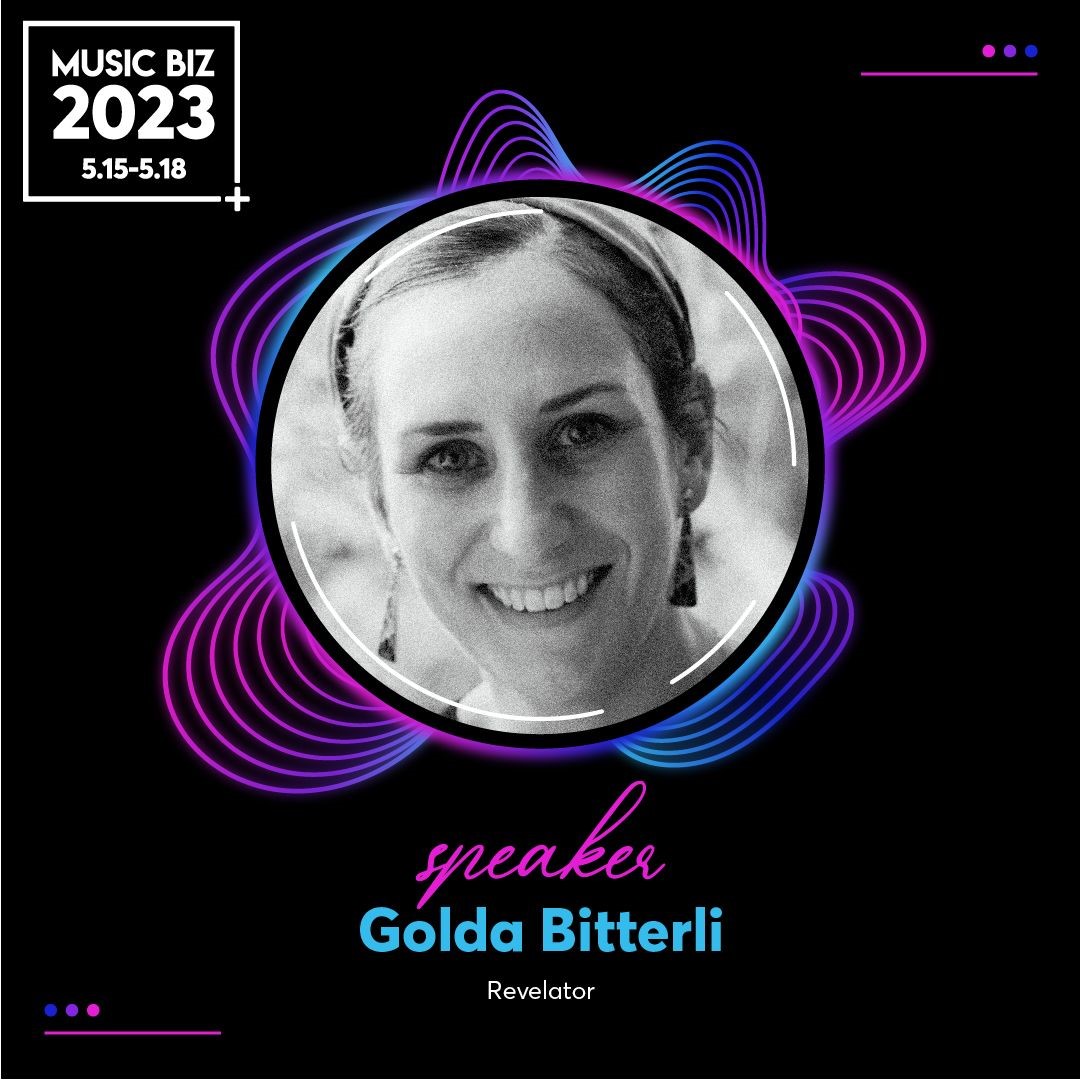 GetRevelator's tweet photo. Are you headed to #MusicBiz2023 and are interested in learning more about Decentralized Rights Management? Come hear our very own @GoldaBitterli talk about this subect with Megan McKinlay and Charleton Lamb on Thursday May 18th at 1:15pm #web3 #rightsmanagement #blockchain #music https://t.co/xnm7QWN6FO
