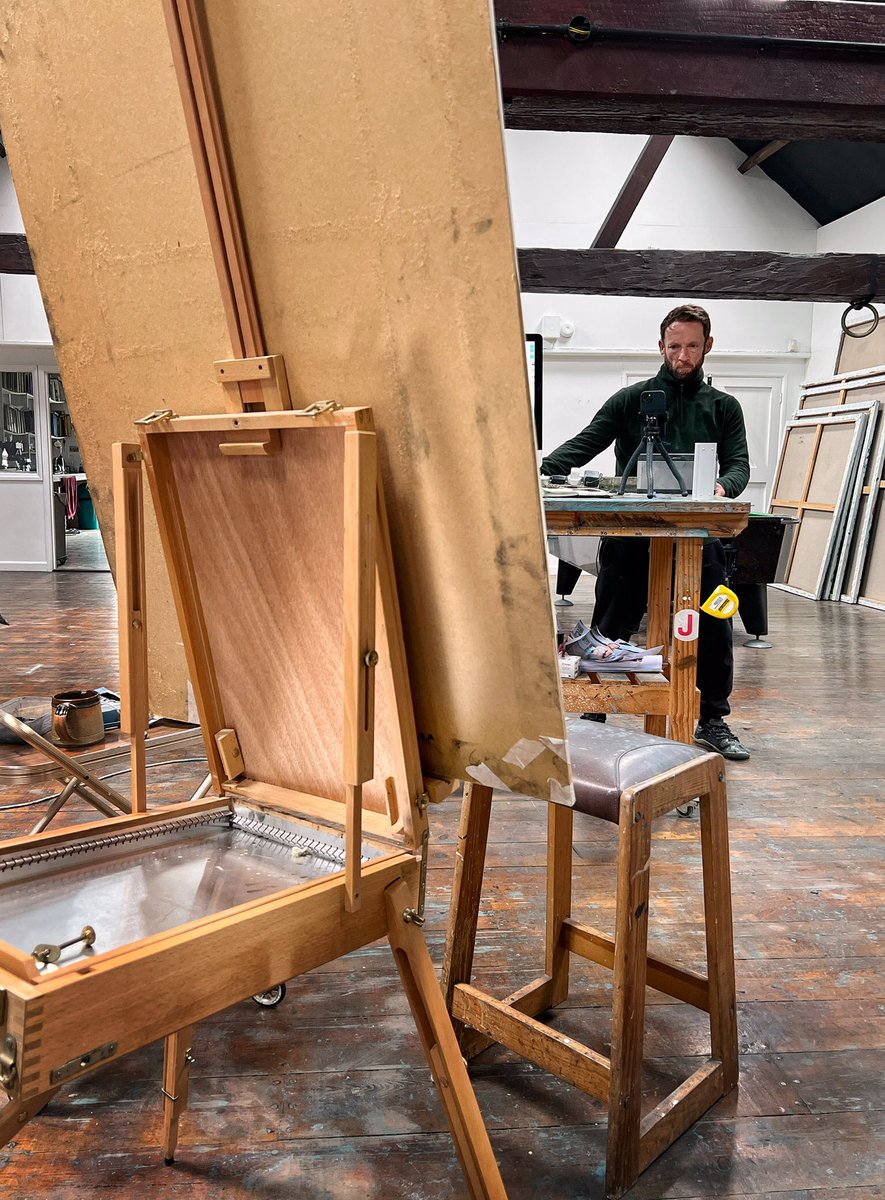 A brief visit to Jason’s studio down at the harbour revealed a new set of figurative paintings. He’s also returned to his compelling portraits. If your looking for a distinctive present and want to commission him, there’s never been a better time. jasonbutlerartist.com