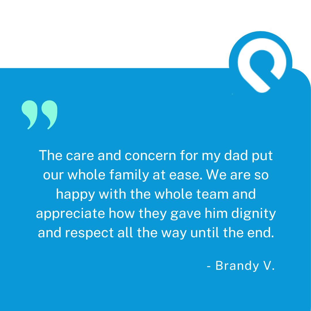 Hearing feedback from our families is important in our continuous effort to provide exceptional care services. Thank you for sharing your family's experience with us, Brandy V.

#ParentisHealth #SeniorCare #Healthcare #Hospice