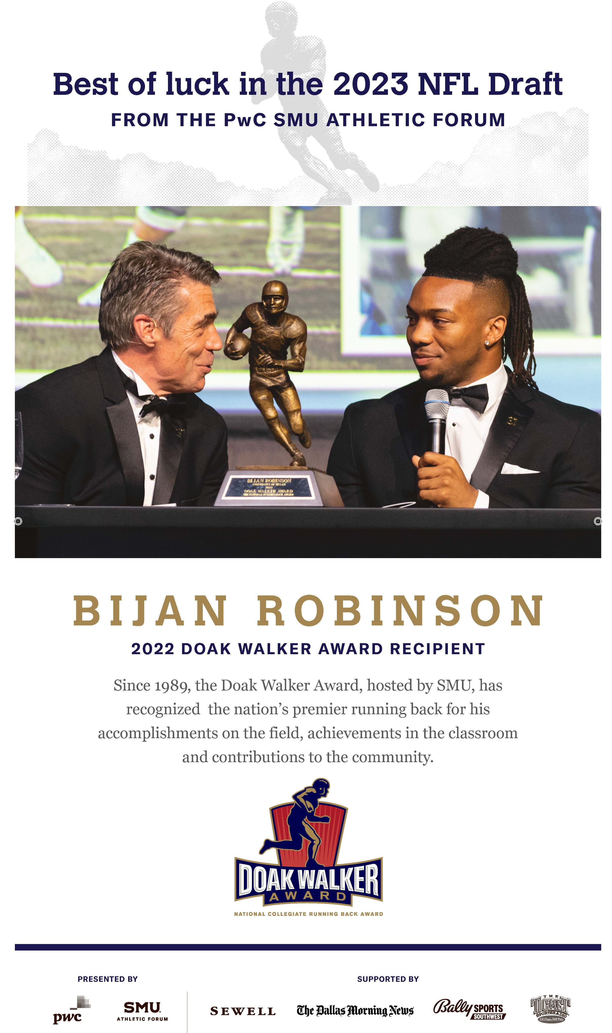 Doak Walker Award (DoakWalkerAward) / Twitter