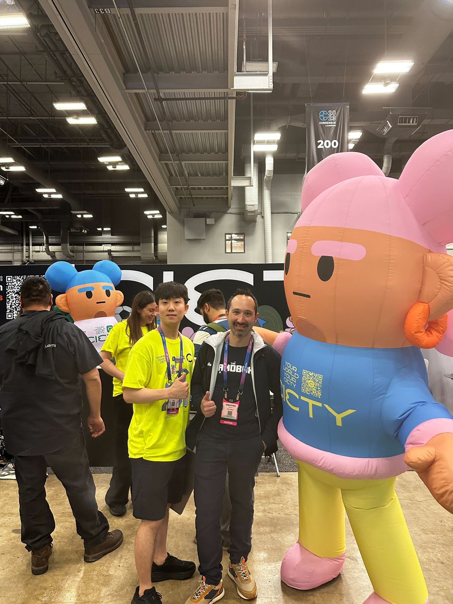 ciety_xyz's tweet photo. Thanks for visiting CIETY booth💚 @borgetsebastien @TheSandboxGame @BGameAlliance https://t.co/NNV9nGmEM8