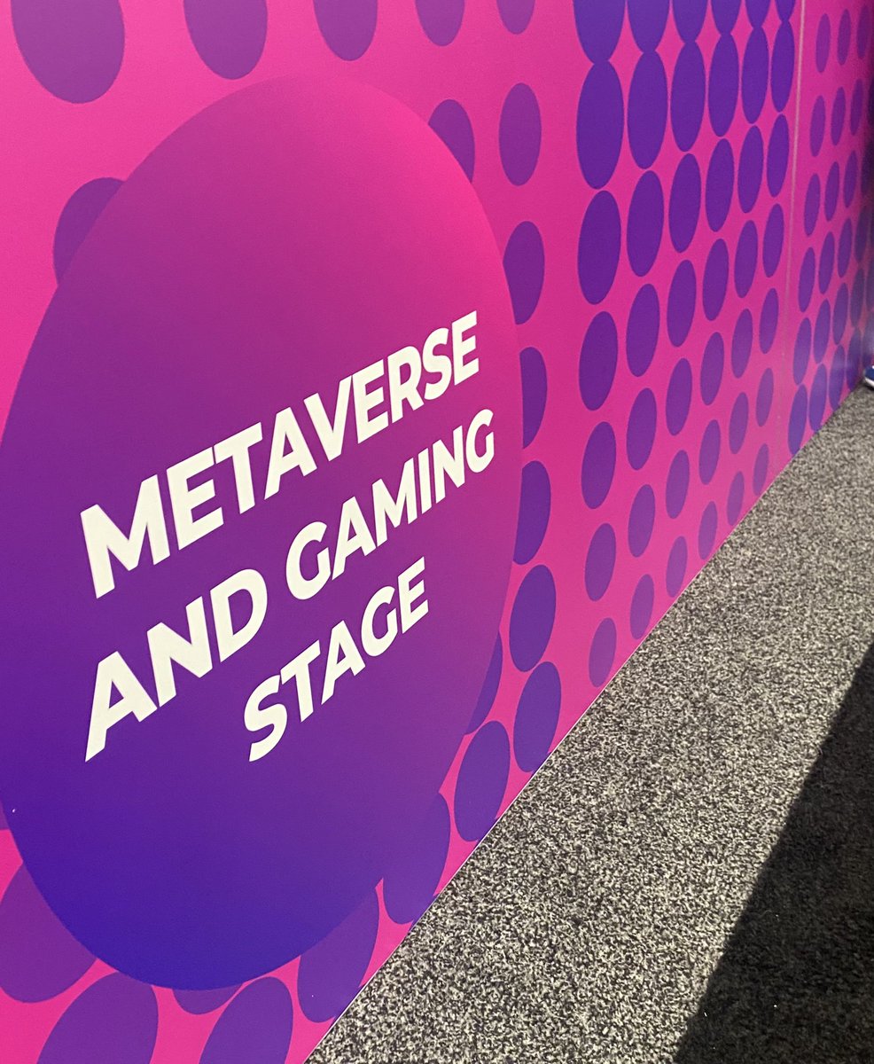 EldersGrace's tweet photo. We’re hearing all the spicy latest about blockchain trends and gaming at #consensus23 
#Coindesk https://t.co/soLyG5yTI8