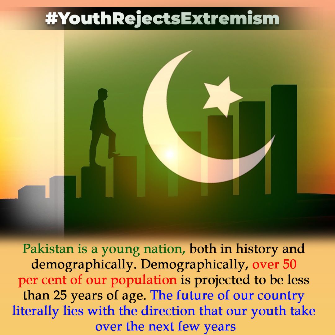 sadataly_s's tweet photo. نوجوان طرفداری کو ناپسندیدہ قرار دینے کے لئے  کا ساتھ دیں-

#YouthRejectsExtremism https://t.co/m05NyqY9vW