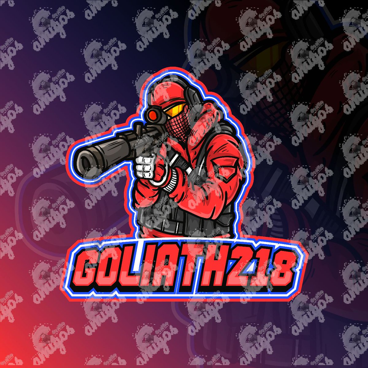 Done this logo for <a href="/Goliath211/">David Nazario</a> ❤️
Member of <a href="/ggteammidnite/">Team Midnite | TeamMidnite.tv</a> 
It's a great experience working with you and thanks for believing on us❤️💫
#twitch #twitchaffiliate #twitchstreamer #KickStreaming #KickStreamer #kick #commissionsopen #vtuber #gamers