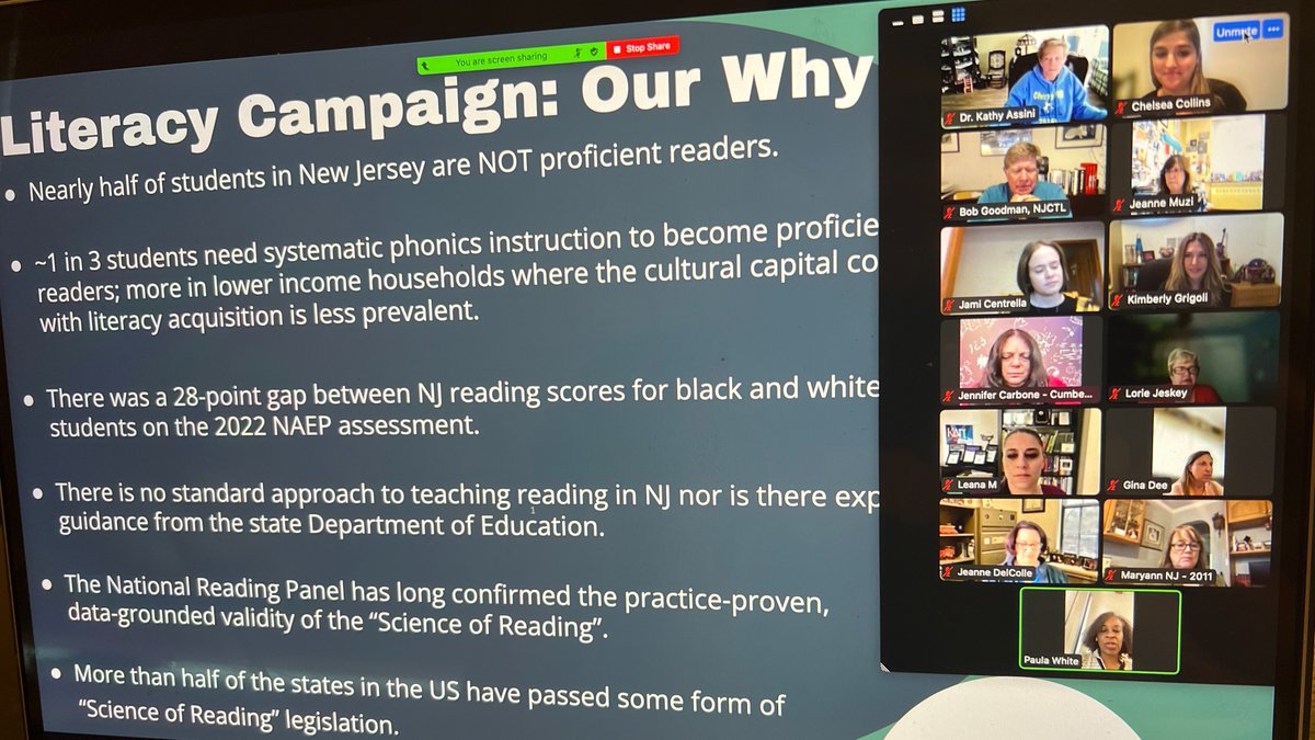 ConnectedWorkf1's tweet image. Co-Founder, @ChelseaColllins organized &amp;amp; facilitated a discussion around statewide literacy &amp;amp; teacher diversity work w/ @JerseyCAN  Exec Dir., @PaulaLWhite, &amp;amp; Sr Ed Reporter @NJAdvanceMedia, Sr Ed Reporter @tinakelley, for the JerseyCAN NJ Teacher Leader Policy Fellows.
 #edtalk