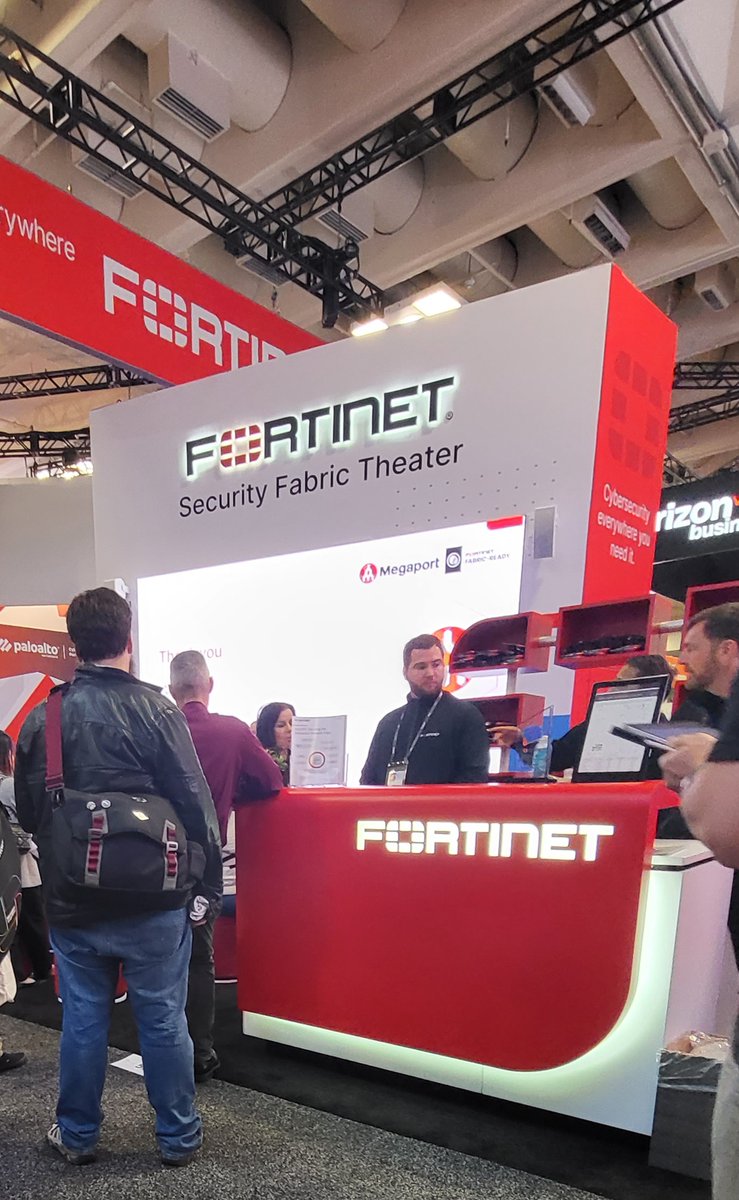 Miercom's tweet photo. Stop by @Fortinet at booth #5863 and check out the #FortiGate 200F Next Generation Firewall #Proven #CertifiedSecure by @Miercom #RSAC2023 https://t.co/oohKCLSlG3