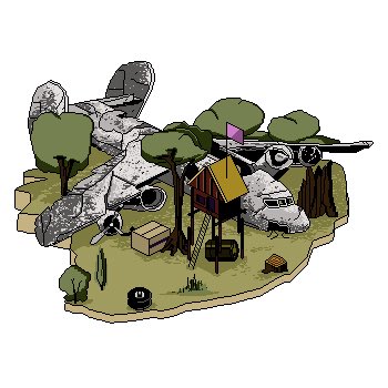 currycultura's tweet image. #pixelart #isometry 
Welcome to the jungle