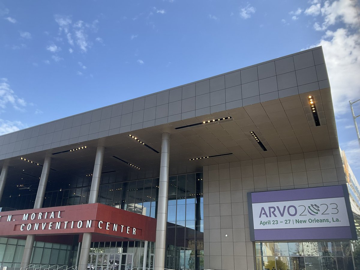 DrCammiValdez's tweet photo. No better place to be than #arvo2023 in New Orleans! Full circle photos with mentors Dr. Pat D’Amore and Dr. Joseph Arboleda and my mentee Melissa Wild. Thanks to @GenentechEye for supporting this work! @ARVOinfo #Valdezlab #fightingblindness https://t.co/OxGpXUdmWb