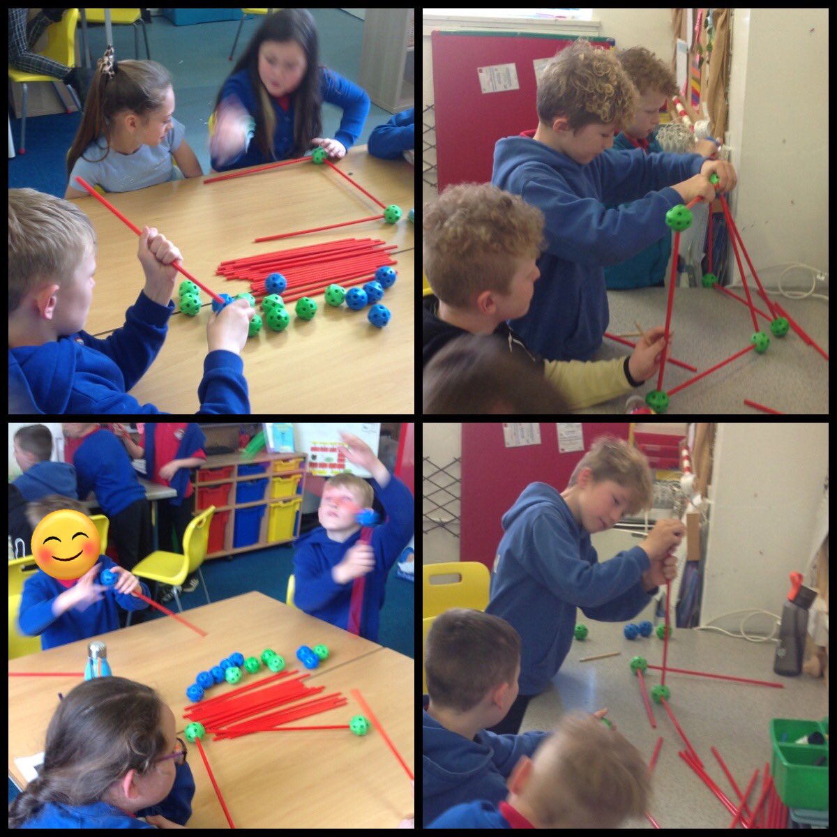 PPS_Eira's tweet image. #DosbarthEira had loads of fun working in groups to try &amp;amp; recreate a school building. Great team work! @Phip_Primary #phipsciandtech