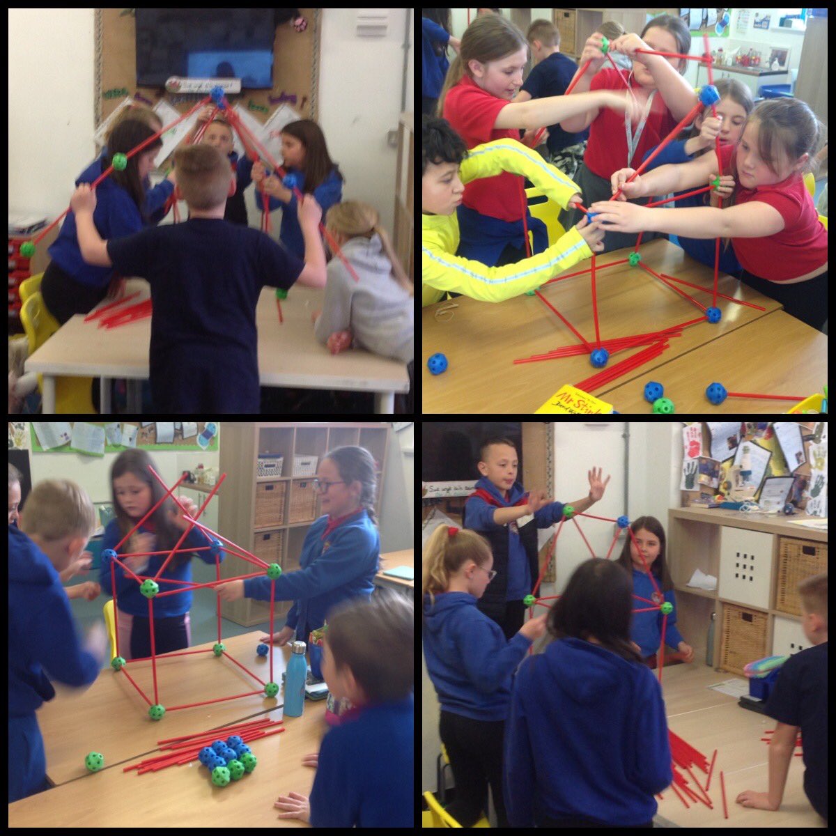 PPS_Eira's tweet image. #DosbarthEira had loads of fun working in groups to try &amp;amp; recreate a school building. Great team work! @Phip_Primary #phipsciandtech