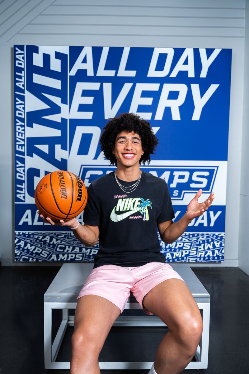 Duke five-star signee Jared McCain inked a multi-year NIL deal with Champs Sport back in September. Now he's starring in the sportswear brand's spring campaign. on3.com/nil/news/duke-…