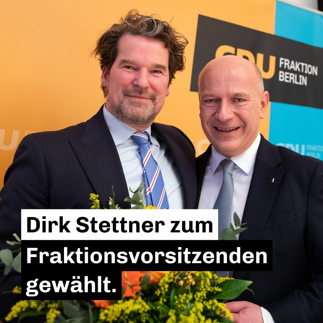 Unsere Fraktion hat @DirkStettner zu ihrem neuen Vorsitzenden gewählt. Herzlichen Glückwunsch und viel Erfolg!