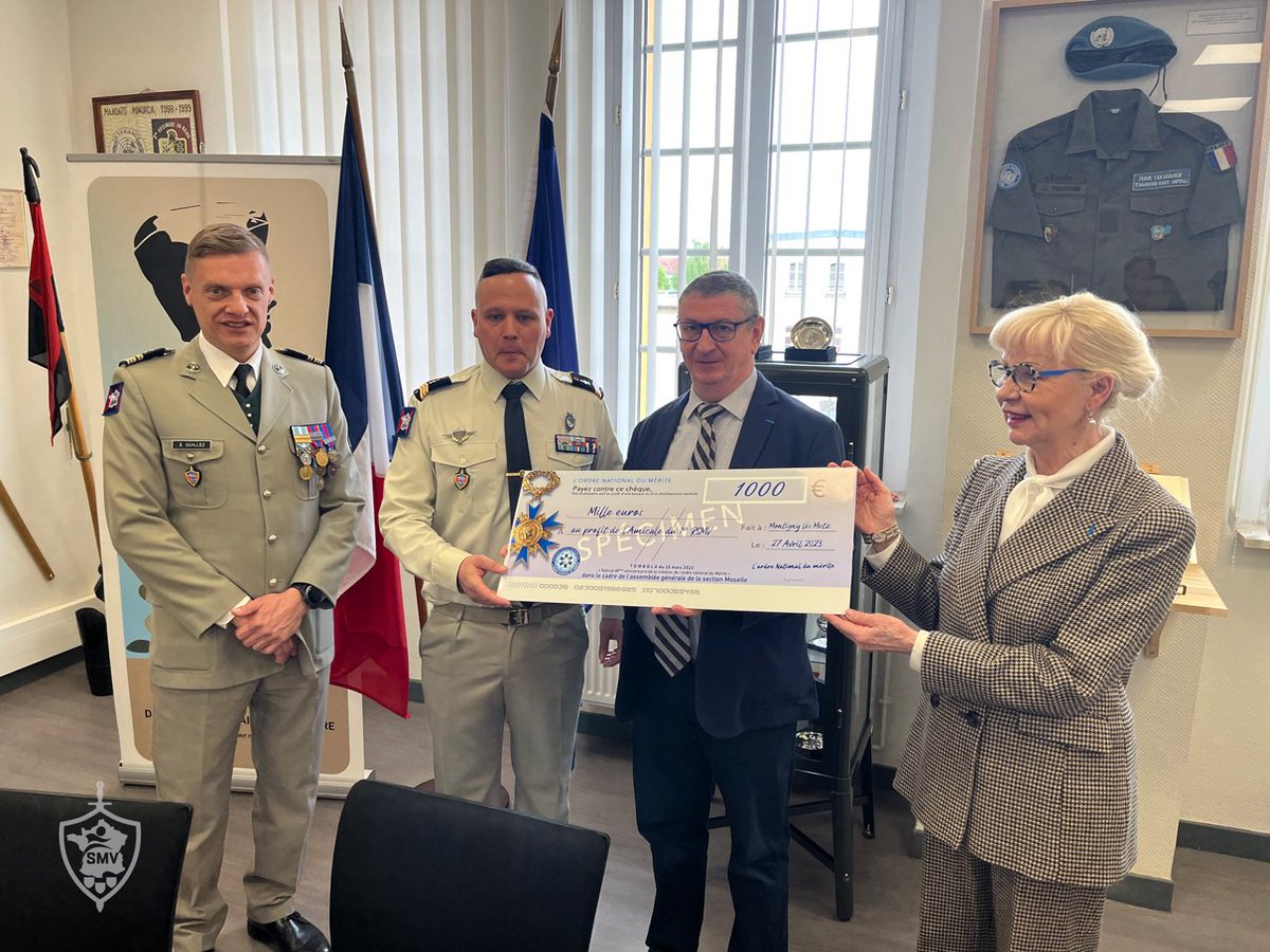 1er régiment du Service Militaire Volontaire tweet media