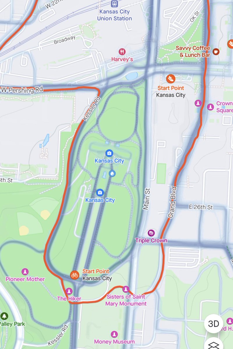 If you're wanting to get a look at the madness but not interested in attending, here's the closest you can get via foot or bike to the #NFLDraft

You can catch a glimpse of the stage from Kessler Rd.