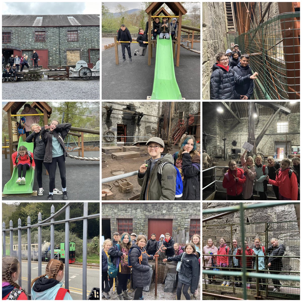 ysgolbroallta's tweet image. Rhan 1 o’r daith heddiw - Amgueddfa Llechi Cymru 🏴󠁧󠁢󠁷󠁬󠁳󠁿 Part 1 of todays trip - National Slate Museum 🪨 #blwyddyn6 #pwllglo